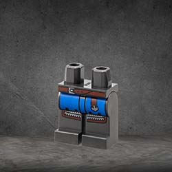 Lego Black Falcon Minifigure Legs